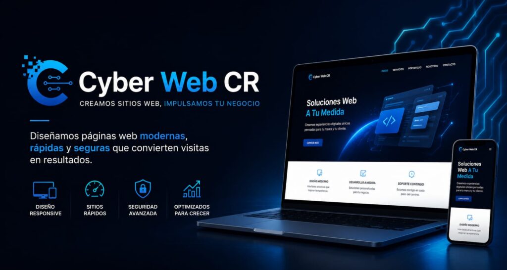 Cyber web cr. Creador de páginas web en Costa Rica